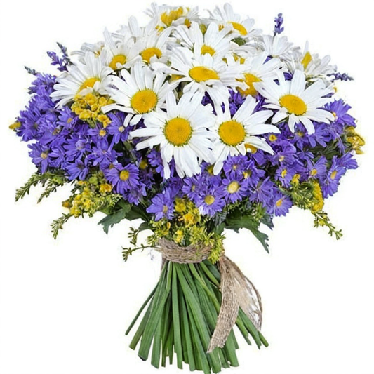 Ramo de margaritas Floristería en Málaga