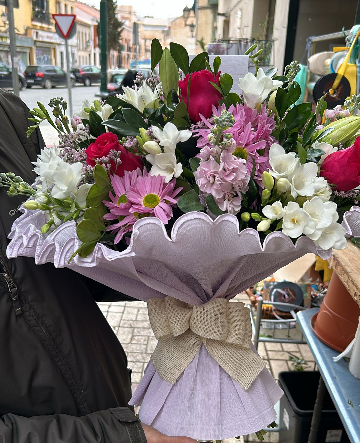Ramo de flores variadas Floristería en Málaga