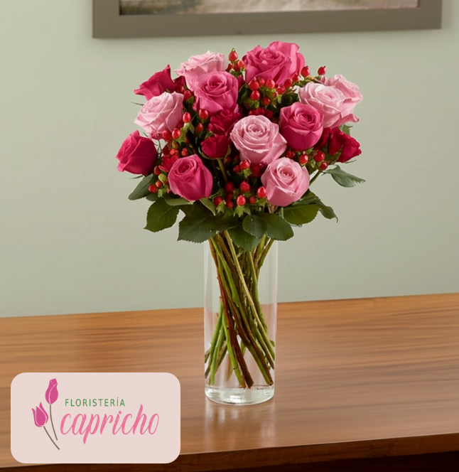 Ramo de rosas Floristería en Málaga