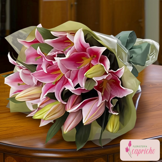 Ramo de Lilium Floristería en Málaga