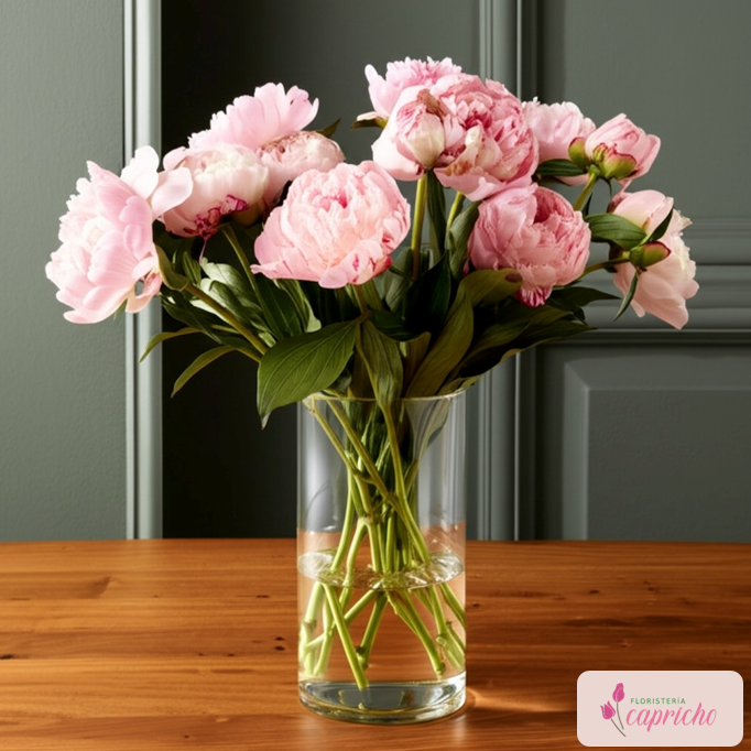Ramo de Peonias Rosas