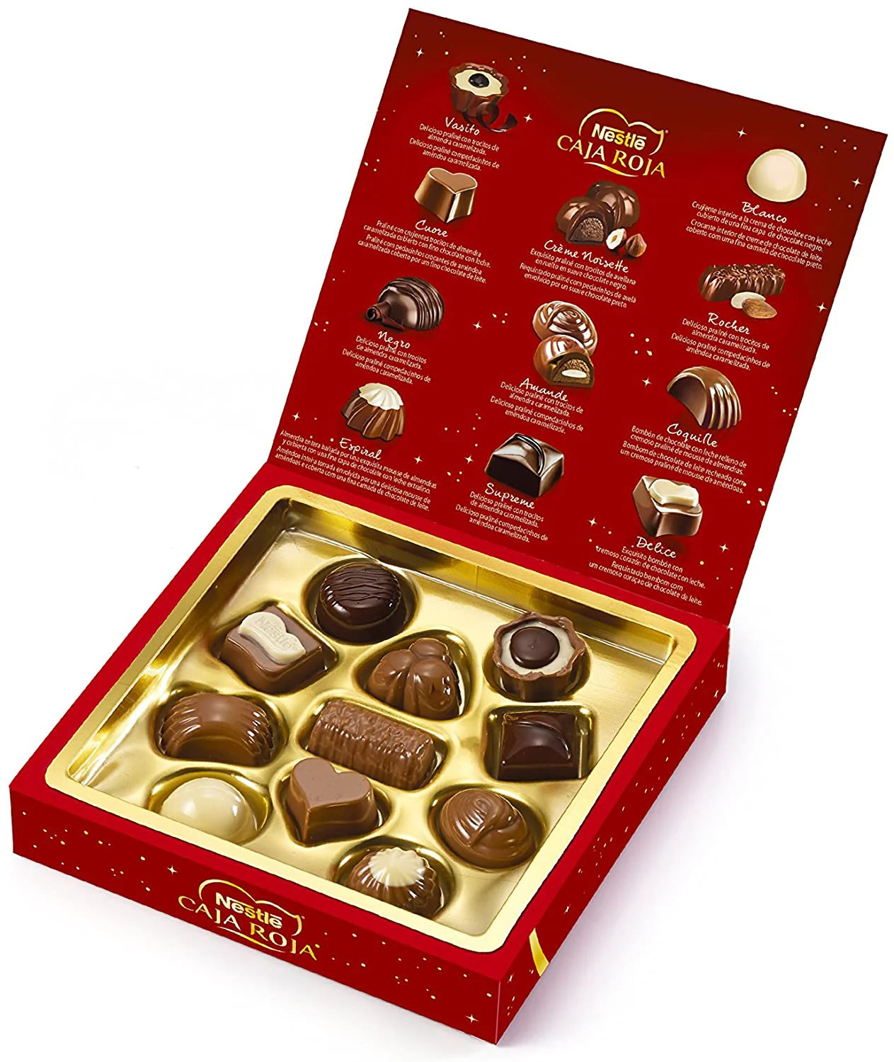 Caja Roja de Nestlé (11 bombones)