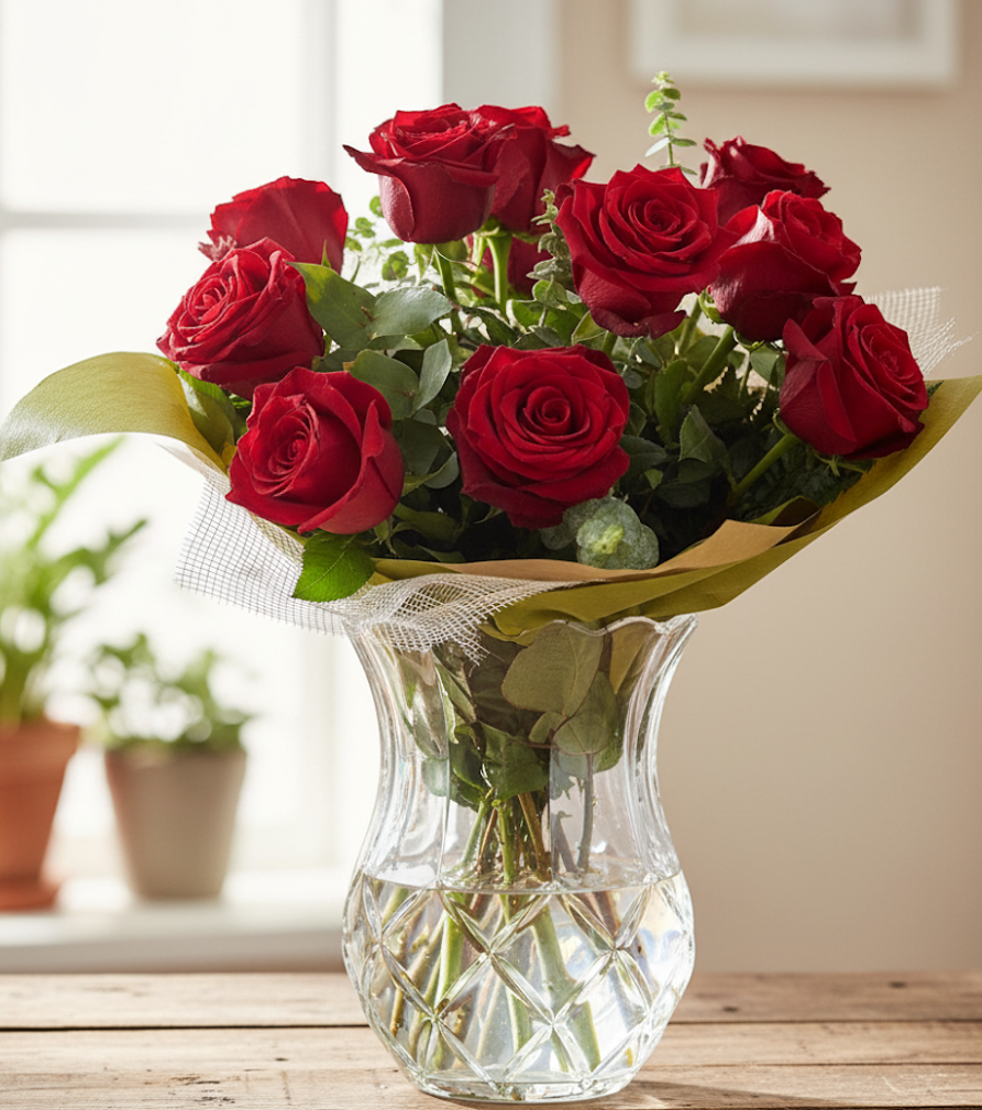 Premium Red Rose Bouquet
