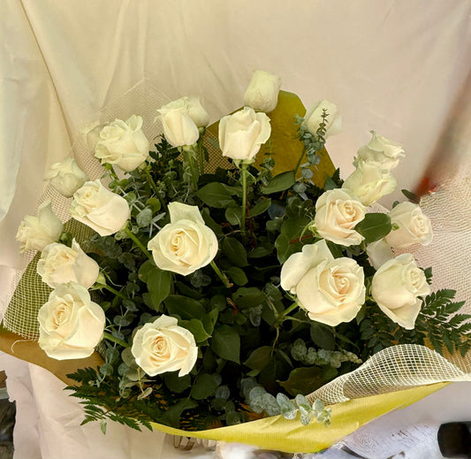 Ramo de Rosas Blancas Premium
