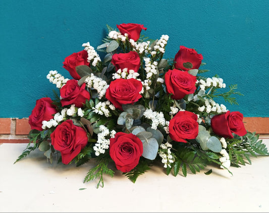 Centro de 12 Rosas Rojas de Ecuador