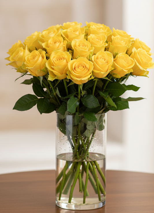 Premium Yellow Rose Bouquet